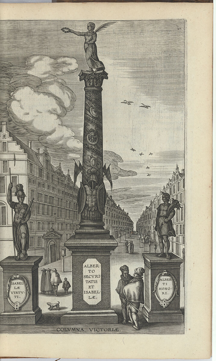 Historica Narratio Profectionis et Inaugurationis ... Alberti et Isabellae Austriae Achiducum, Written by Johannes Bochius, plates: engraving