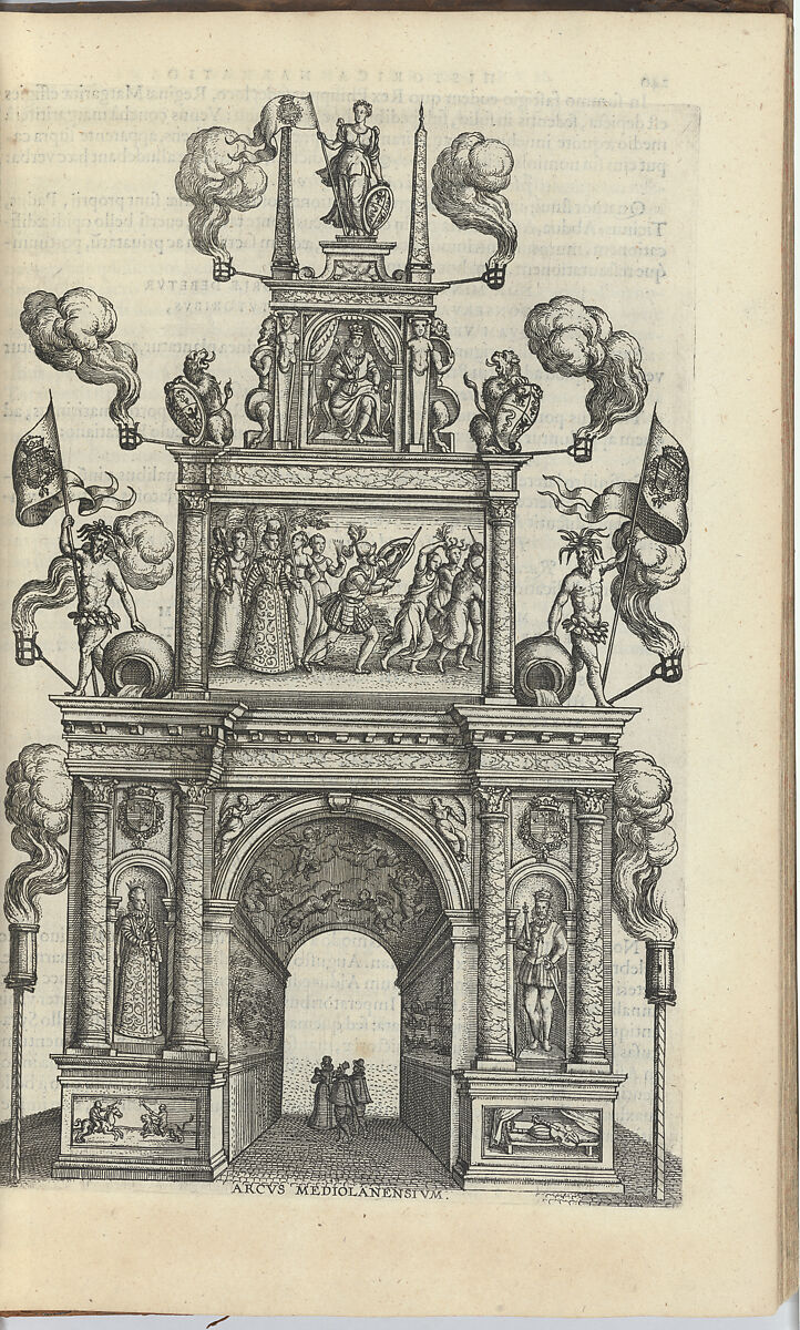 Historica Narratio Profectionis et Inaugurationis ... Alberti et Isabellae Austriae Achiducum, Written by Johannes Bochius, plates: engraving