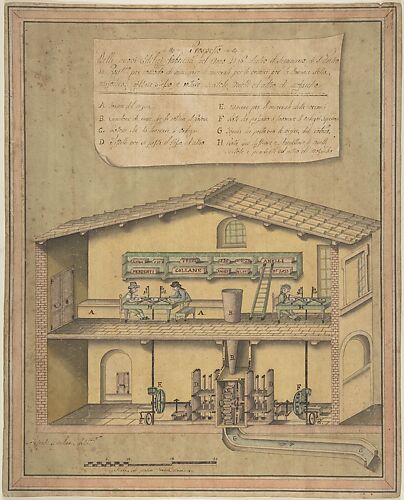 Project for the New Buildings Erected in the Year 1796 behind the Cemetries of St. Peter