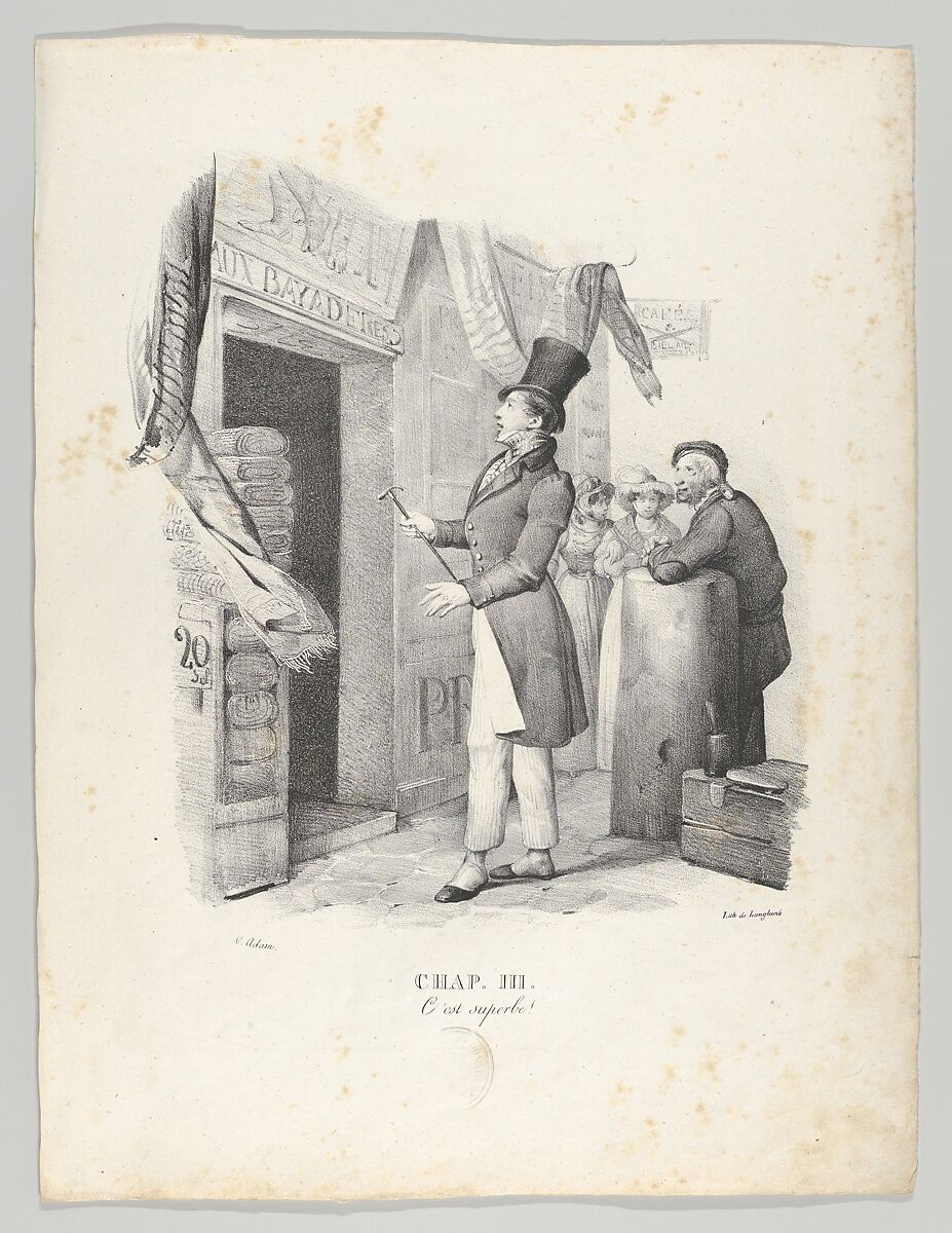Un an de la vie d'un jeune homme: Histoire véritable en 17 Chapitres, Ecrits par lui-même et Lithographiés par Victor Adam (A Year in the Life of a Young Man: A True Story in 17 Chapters, Written by Himself and Lithographed by Victor Adam), Victor Adam (French, 1801–1866), Lithographs