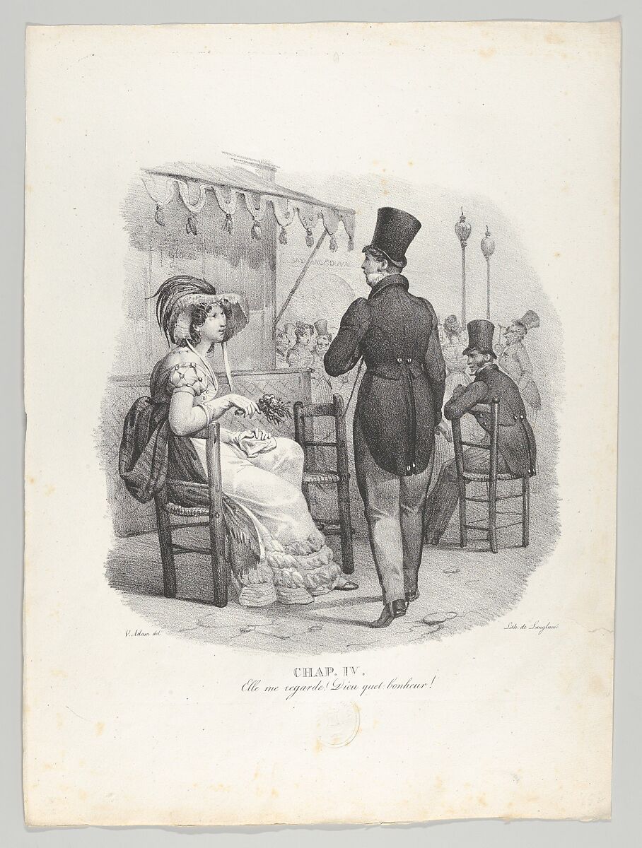 Un an de la vie d'un jeune homme: Histoire véritable en 17 Chapitres, Ecrits par lui-même et Lithographiés par Victor Adam (A Year in the Life of a Young Man: A True Story in 17 Chapters, Written by Himself and Lithographed by Victor Adam), Victor Adam (French, 1801–1866), Lithographs