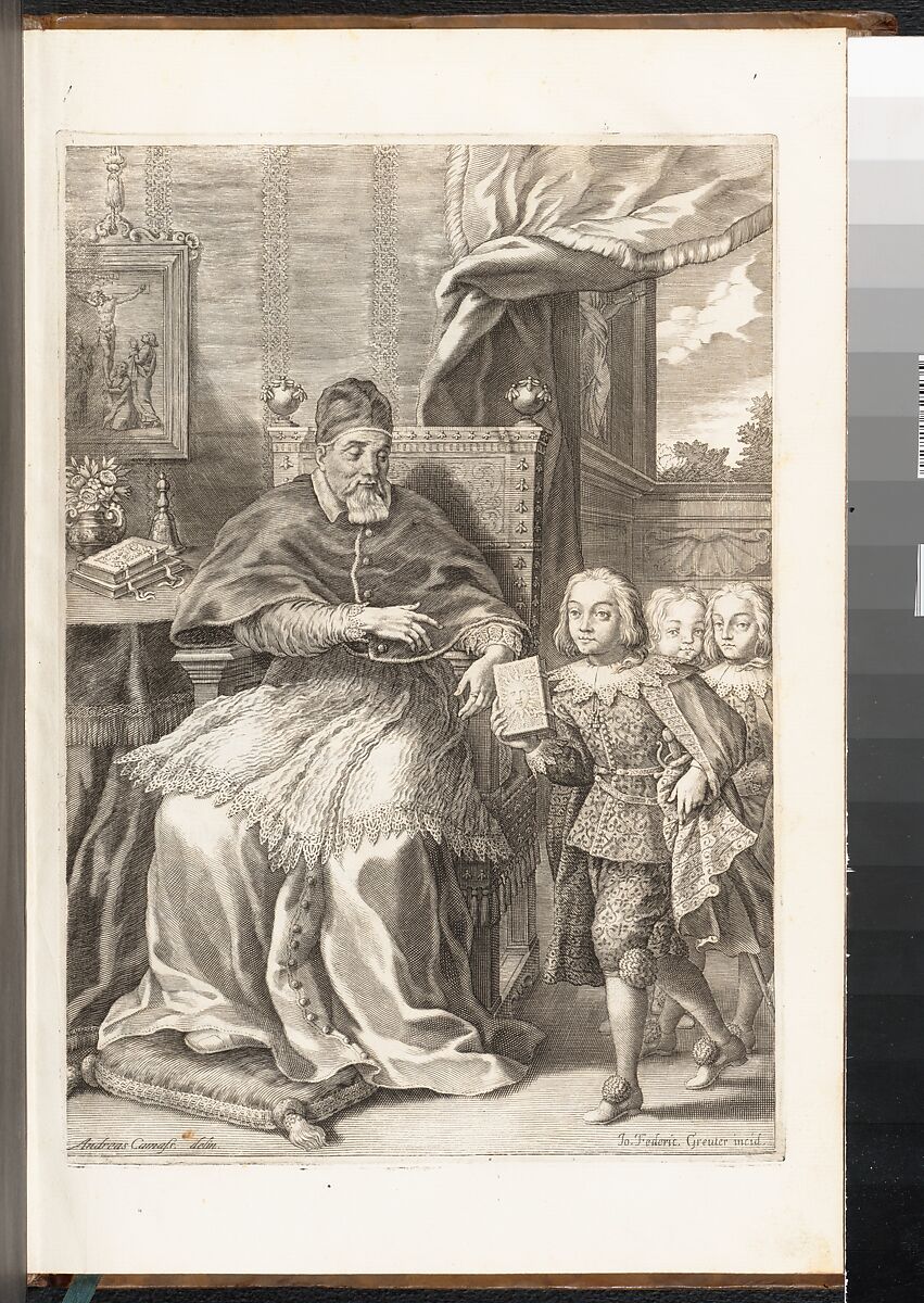 Aedes Barberinae, Written by Girolamo Teti, Printed book with engraved illustrations.