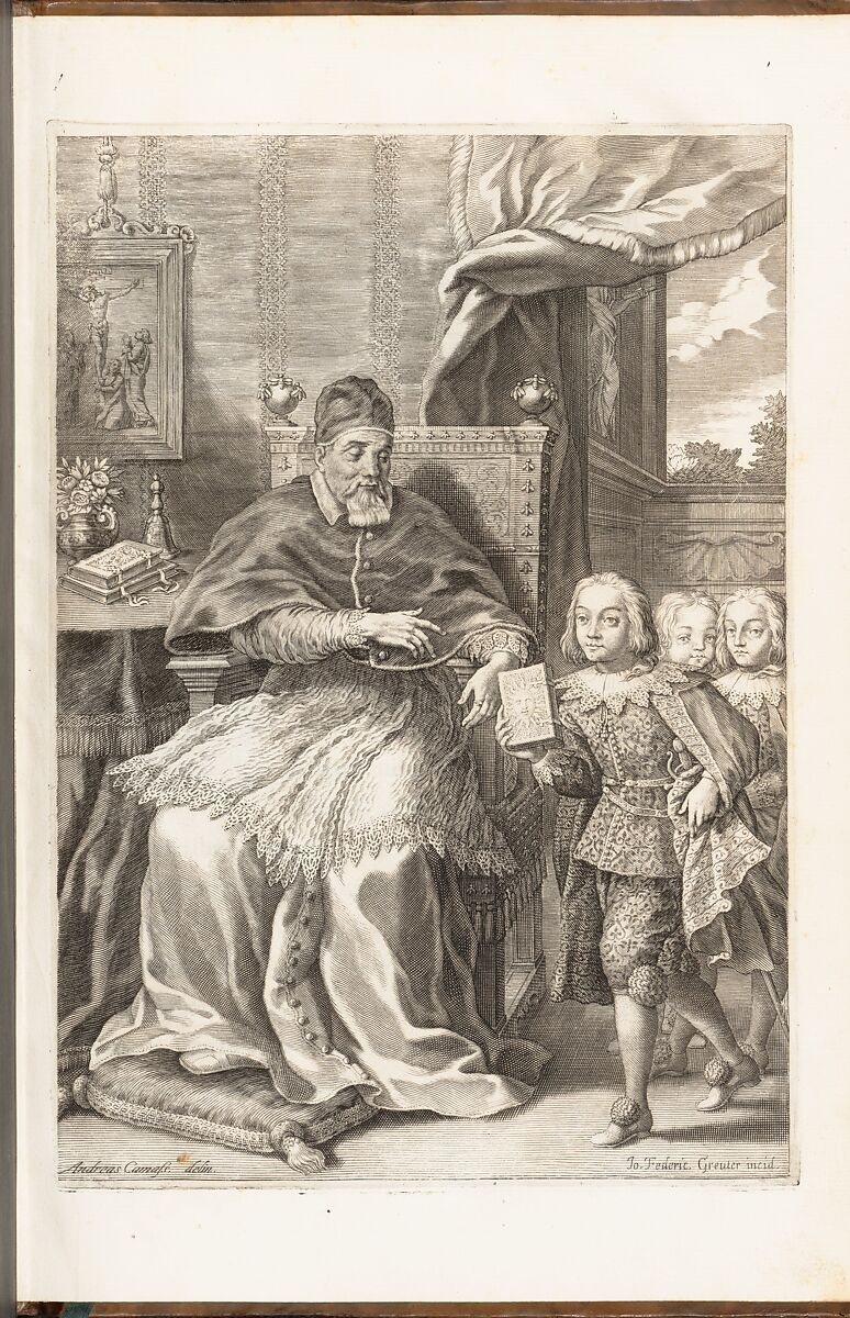 Aedes Barberinae, Written by Girolamo Teti, Printed book with engraved illustrations.