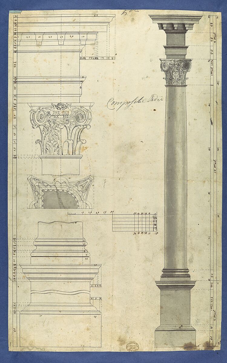 Chippendale Drawings, Vol. I, Thomas Chippendale (British, baptised Otley, West Yorkshire 1718–1779 London), Pen and black ink, brush and gray wash