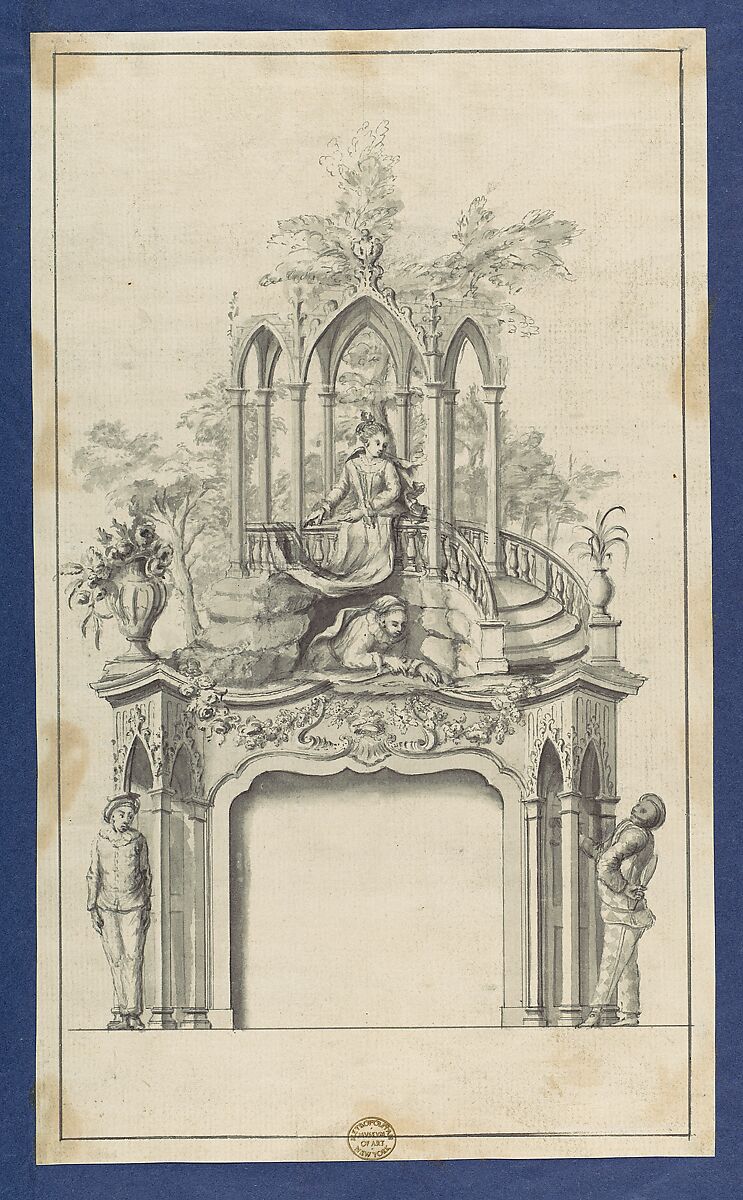 Chippendale Drawings, Vol. I, Thomas Chippendale (British, baptised Otley, West Yorkshire 1718–1779 London), Pen and black ink, brush and gray wash
