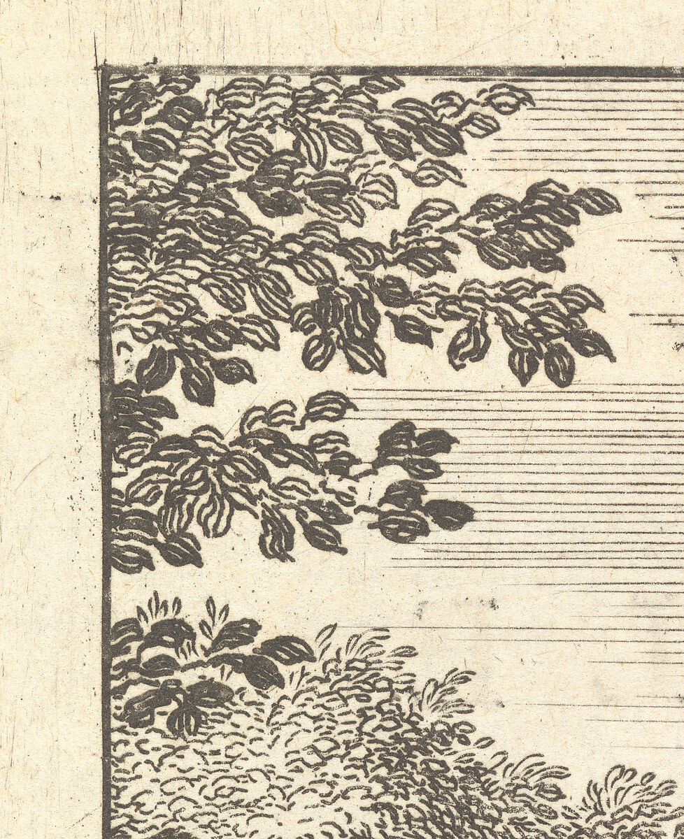 Labyrinte de Versailles, Written by Isaac de Benserade, Etching