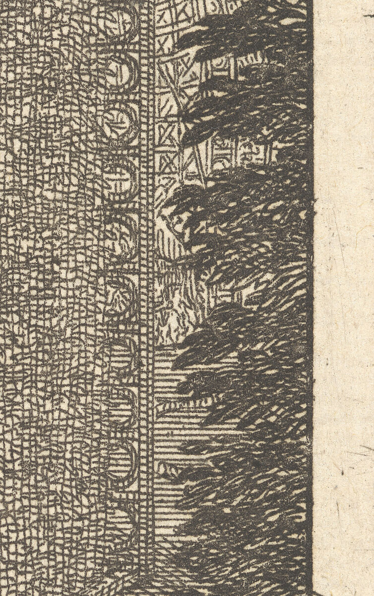 Labyrinte de Versailles, Written by Isaac de Benserade, Etching