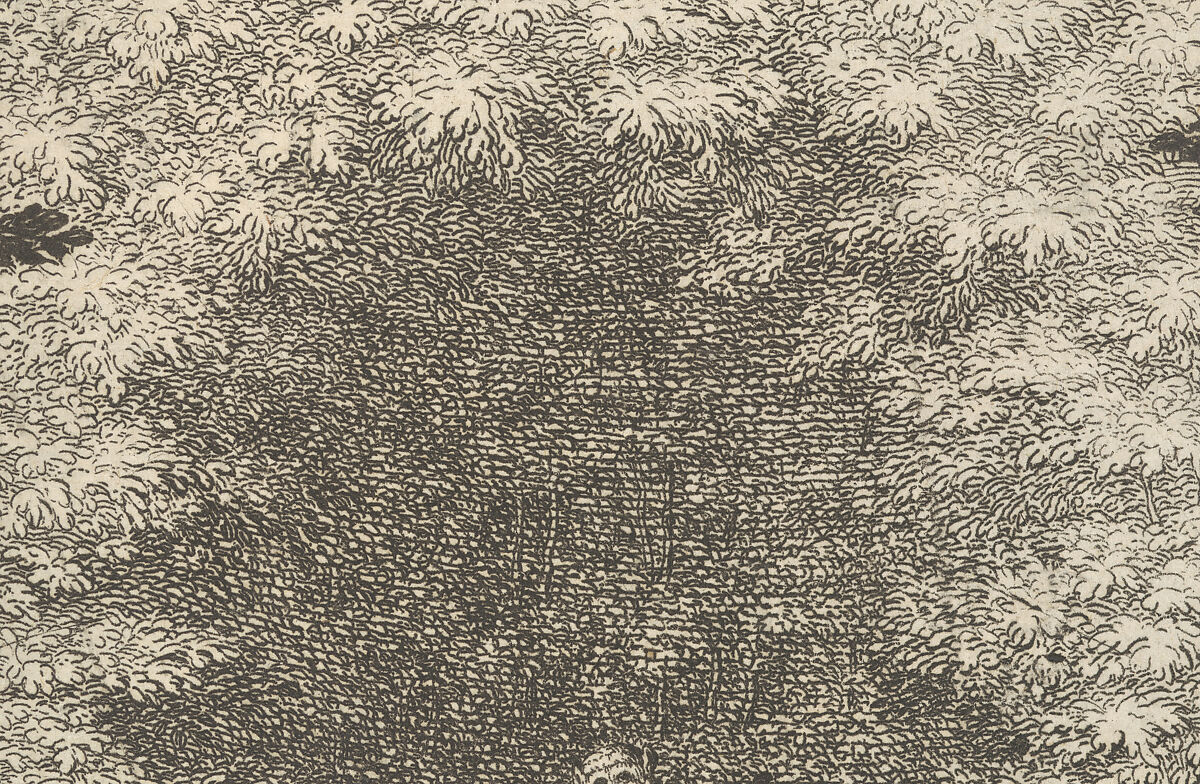 Labyrinte de Versailles, Written by Isaac de Benserade, Etching