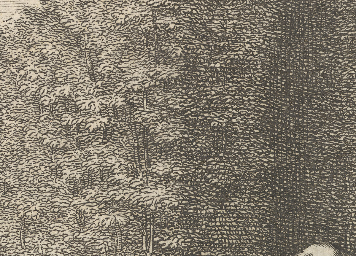 Labyrinte de Versailles, Written by Isaac de Benserade, Etching