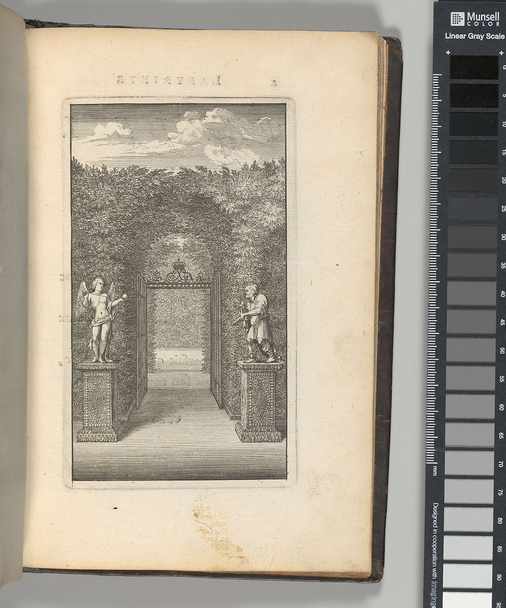 Labyrinte de Versailles, Written by Isaac de Benserade, Etching