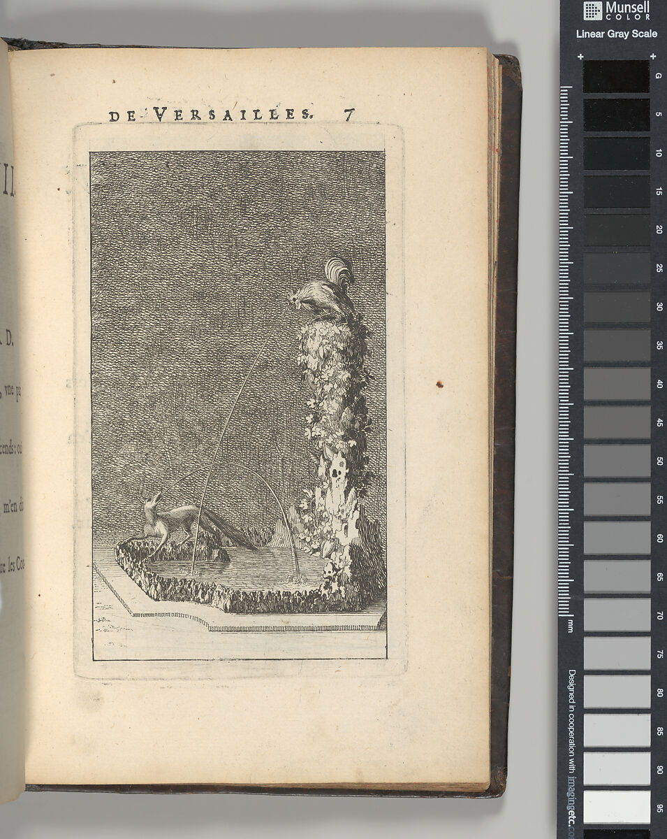 Labyrinte de Versailles, Written by Isaac de Benserade, Etching