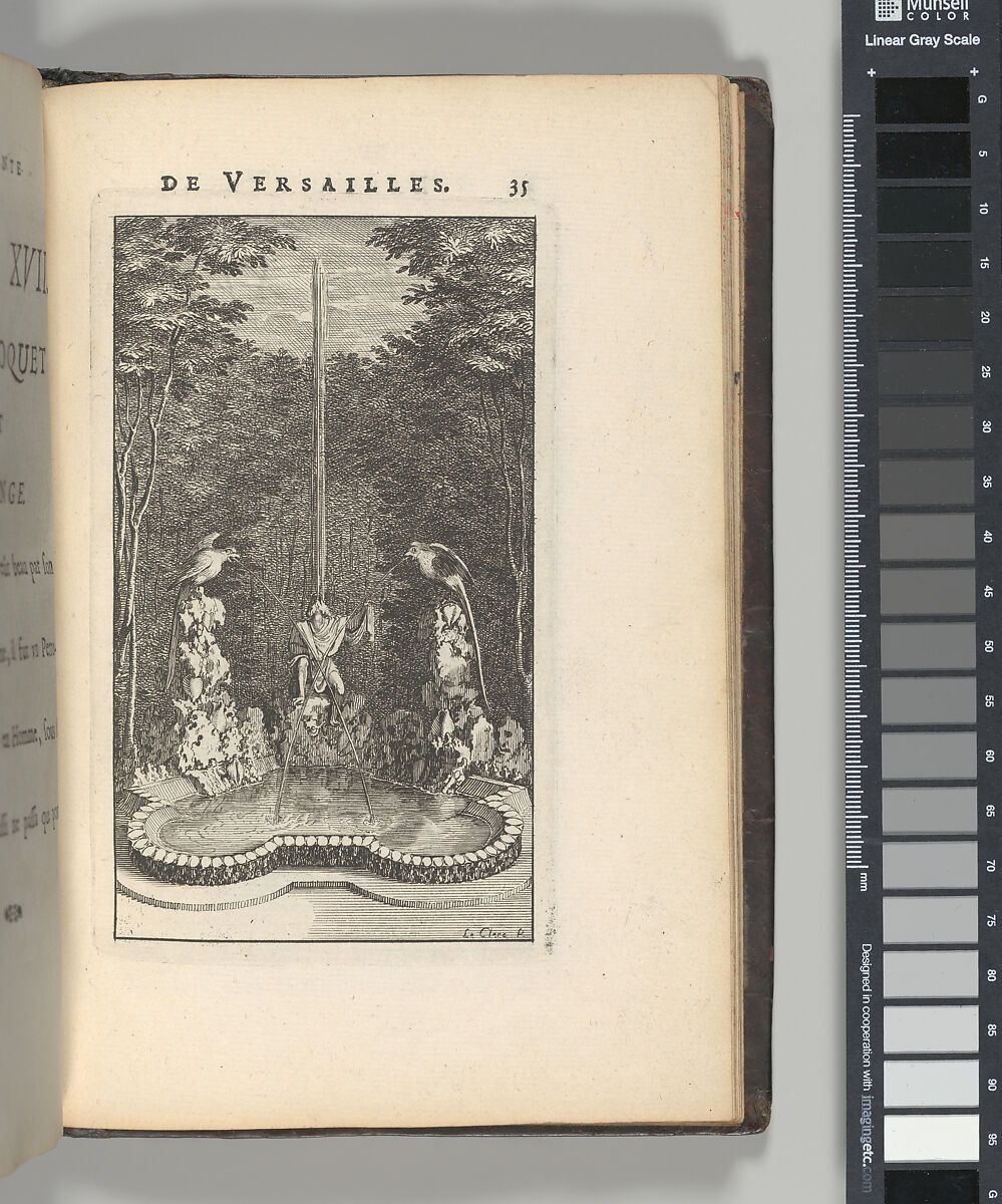 Labyrinte de Versailles, Written by Isaac de Benserade, Etching
