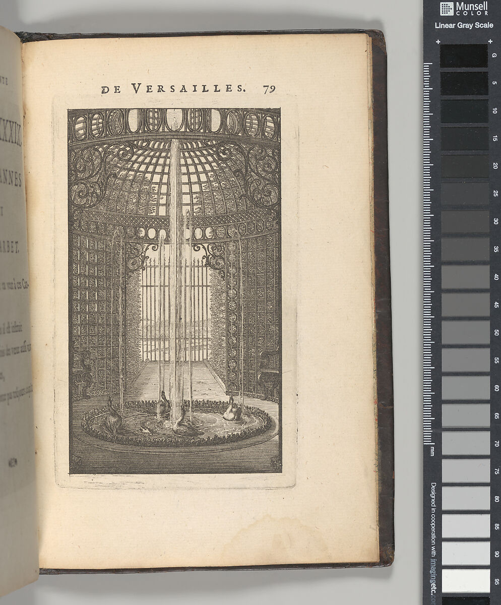Labyrinte de Versailles, Written by Isaac de Benserade, Etching