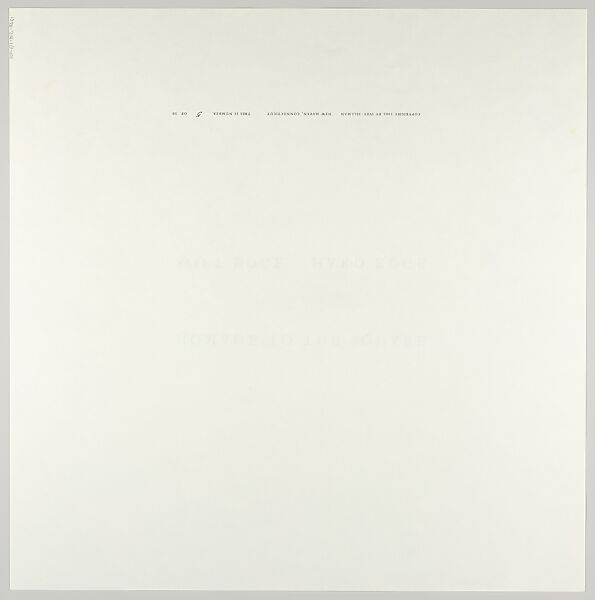 Soft Edge-Hard Edge, Josef Albers (American (born Germany), Bottrop 1888–1976 New Haven, Connecticut), Screenprint