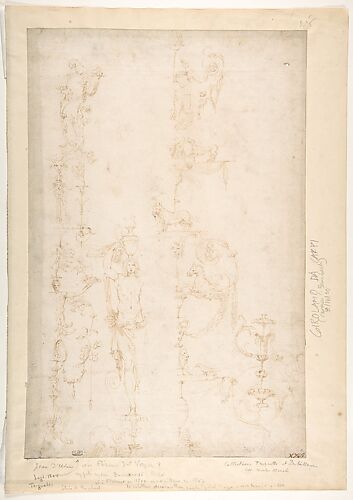Sketches for Grotesque Wall Decorations