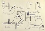 "Spring" Lighting System, 2, Joe Colombo (Italian, Milan 1930–1971 Milan), Graphite