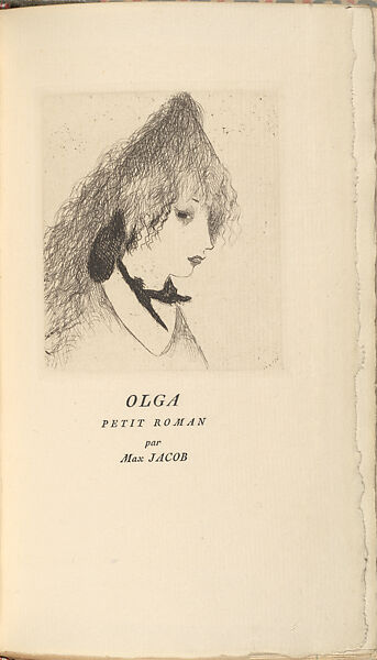 Éventail, Marie Laurencin (French, Paris 1883–1956 Paris), Illustrations: etching