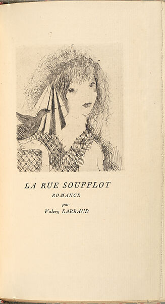 Éventail, Marie Laurencin (French, Paris 1883–1956 Paris), Illustrations: etching