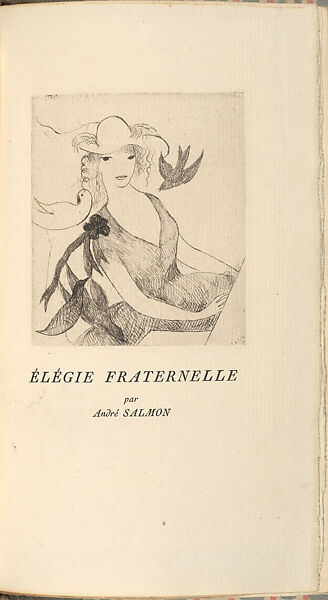 Éventail, Marie Laurencin (French, Paris 1883–1956 Paris), Illustrations: etching