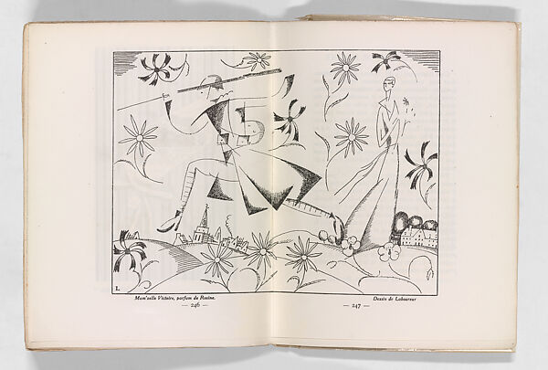 Raoul Dufy - Almanach des Lettres et des Arts--Calendrier pour