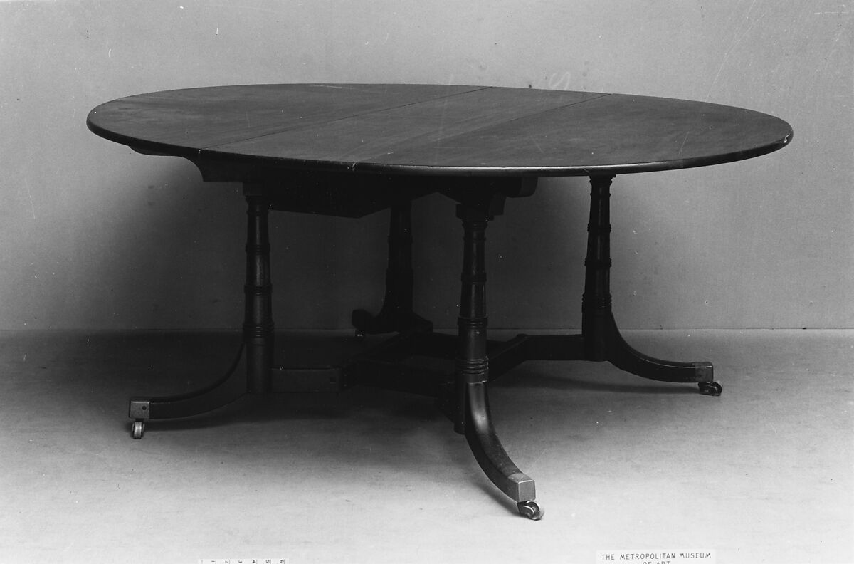 Drop-leaf Table, Mahogany, American 