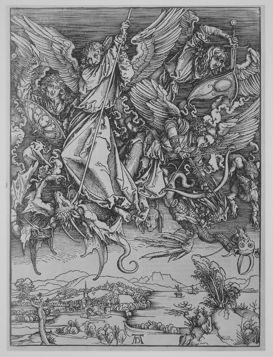 Apocalypsis cu Figuris, Albrecht Dürer (German, Nuremberg 1471–1528 Nuremberg), Woodcuts 