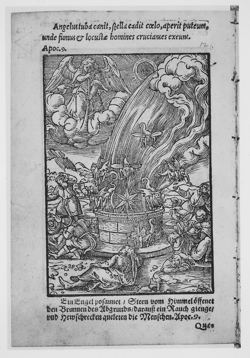 Apocalypsis S. Ioannis/ Die Offenbarung S. Johannis, Printed by Hermann Gülfferich (1542–1554), Woodcuts