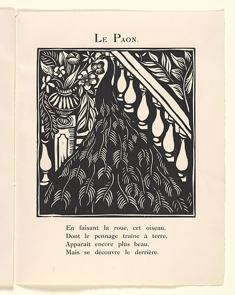 Le Bestiaire ou Cortège d'Orphée, Written by Guillaume Apollinaire (French, Rome 1880–1918 Paris), Wood engravings