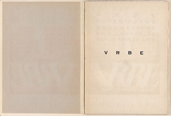 Urbe: super-poema bolchevique en 5 cantos (Urbe: Bolshevik Super-poem in 5 Parts), Manuel Maples Arce (Mexican, Papantla 1898–1980 Mexico City), Woodcut illustrations