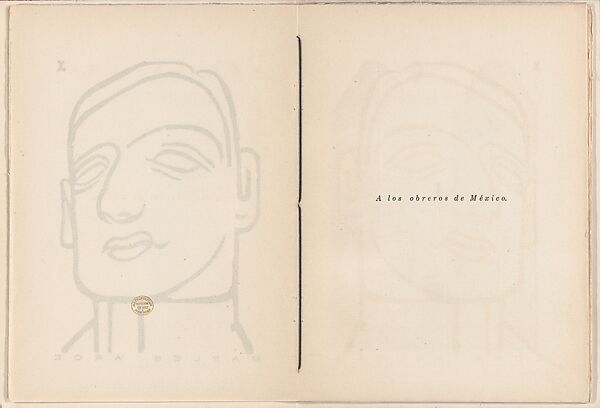 Urbe: super-poema bolchevique en 5 cantos (Urbe: Bolshevik Super-poem in 5 Parts), Manuel Maples Arce (Mexican, Papantla 1898–1980 Mexico City), Woodcut illustrations