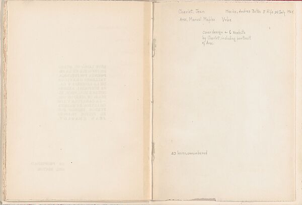 Urbe: super-poema bolchevique en 5 cantos (Urbe: Bolshevik Super-poem in 5 Parts), Manuel Maples Arce (Mexican, Papantla 1898–1980 Mexico City), Woodcut illustrations