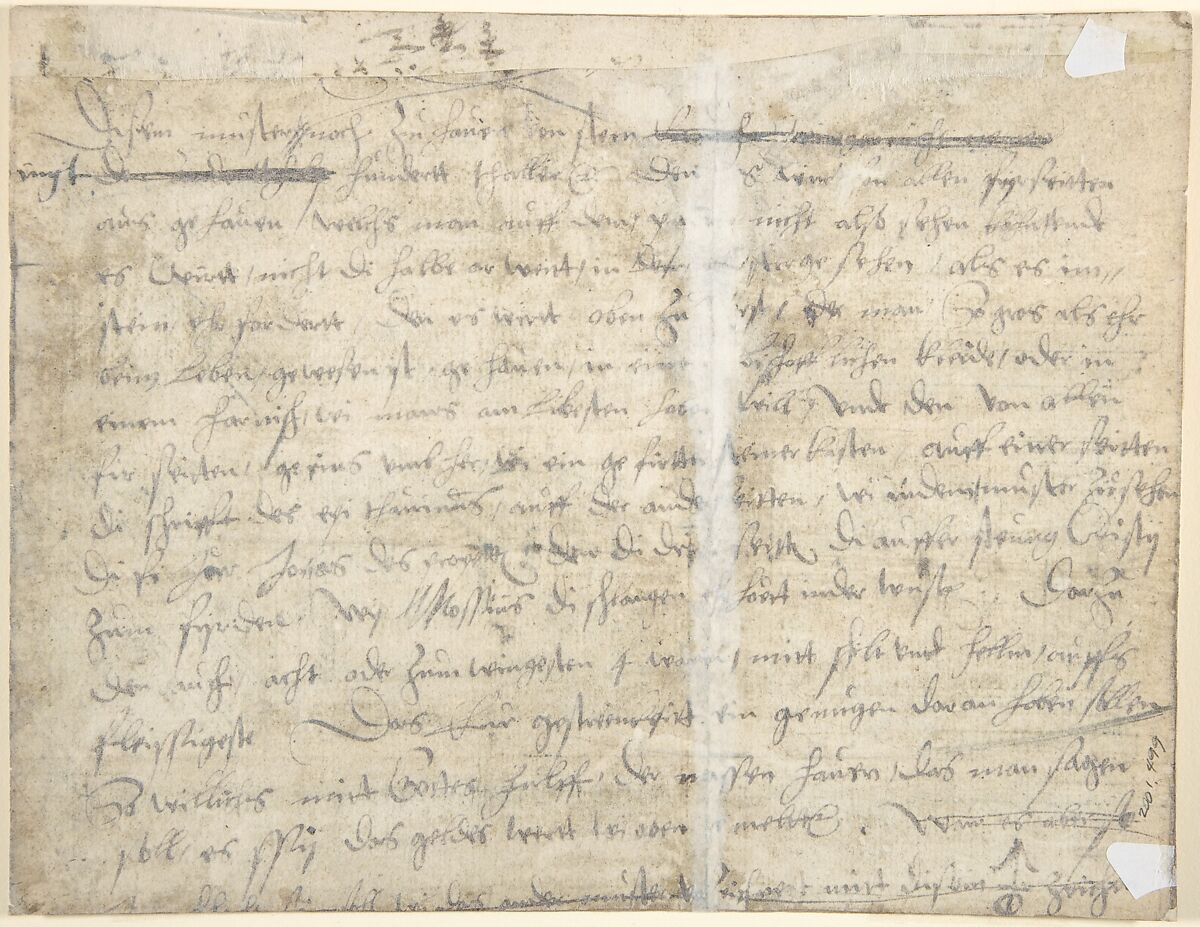 Tomb for a Bishop, Anonymous, German, 17th century, Pen and brown and gray ink, and brush and gray wash over traces of red chalk