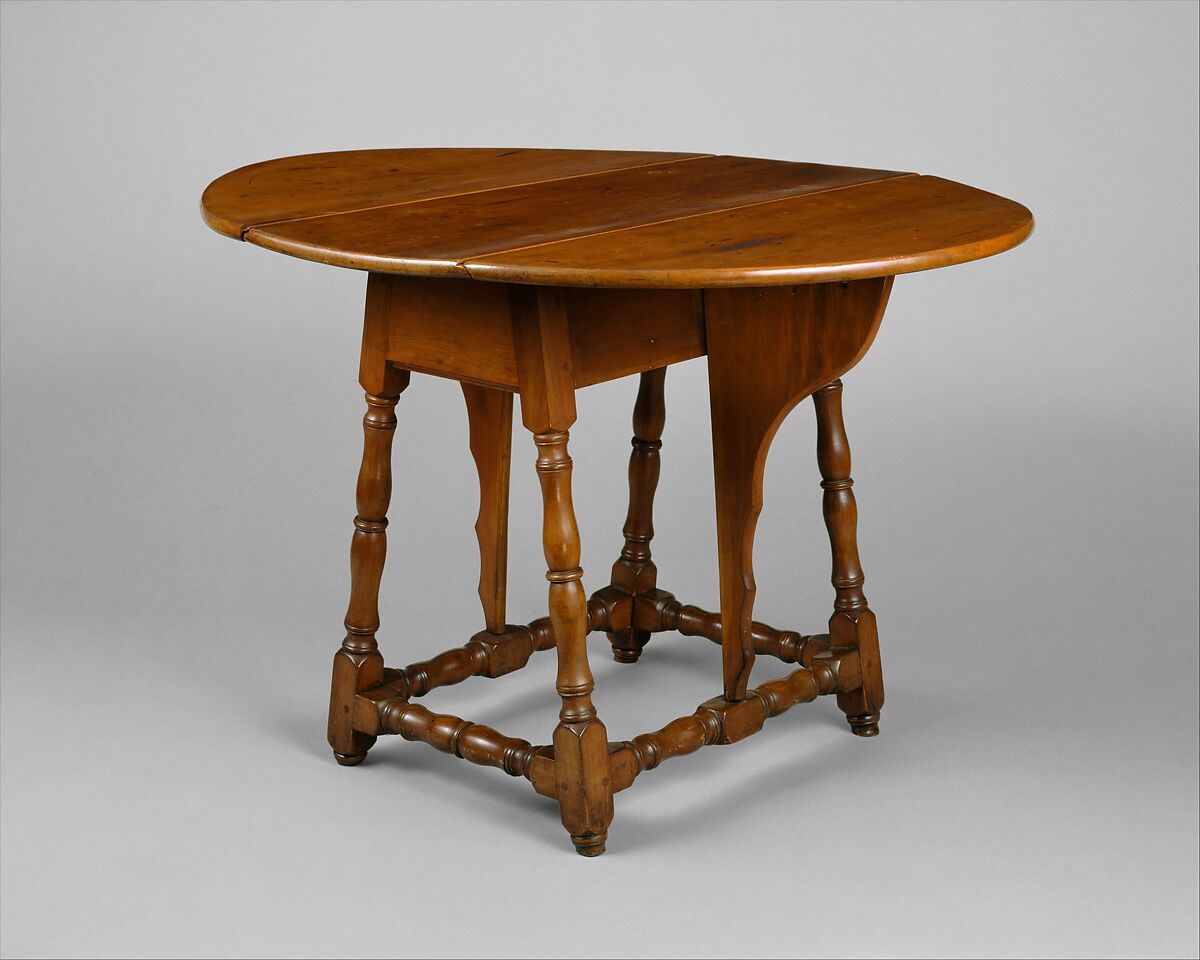 Drop-leaf Table, Maple, American 