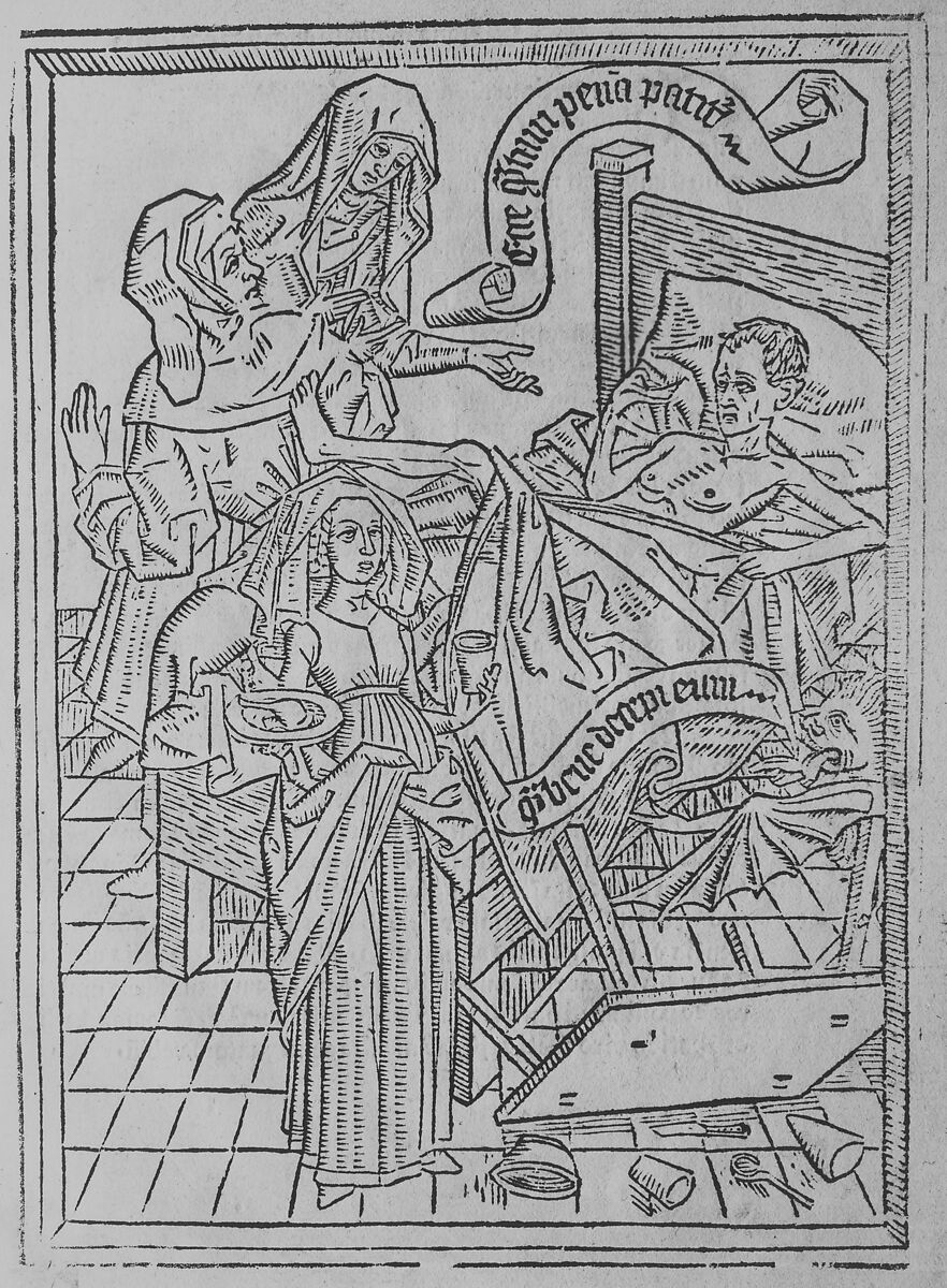 Ars Moriendi, Published by Nicolaus Gotz (1474–1480), Woodcuts 