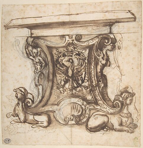 Design for the End Pier of a Table