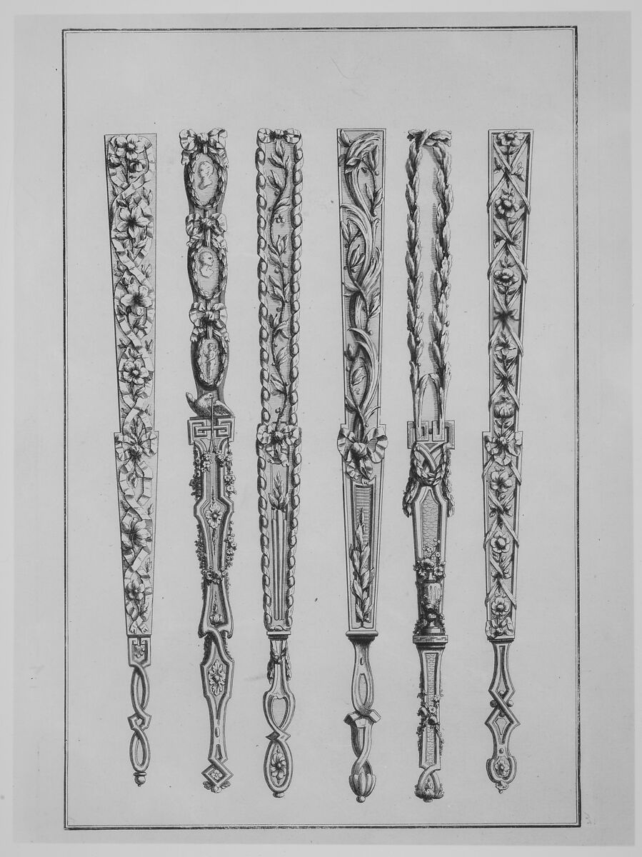 Livre de Desseins De Jouaillerie Et Bijouterie, Maria (French, 18th century), Engraving