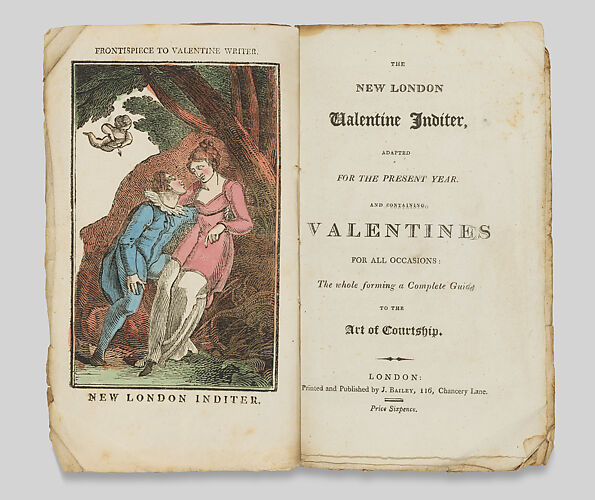 The New London Valentine Inditer Adapted for the Present Year, and Containing Valentines for All Occasions