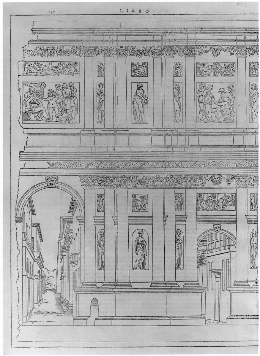 I dieci libri dell'architettura di M. Vitruvio tradutti et commentati da monsignor Barbaro eletto patriarca d'aquileggia, Marcus Pollio Vitruvius (Roman, active late 1st century BCE), Printed book with woodcut illustrations 