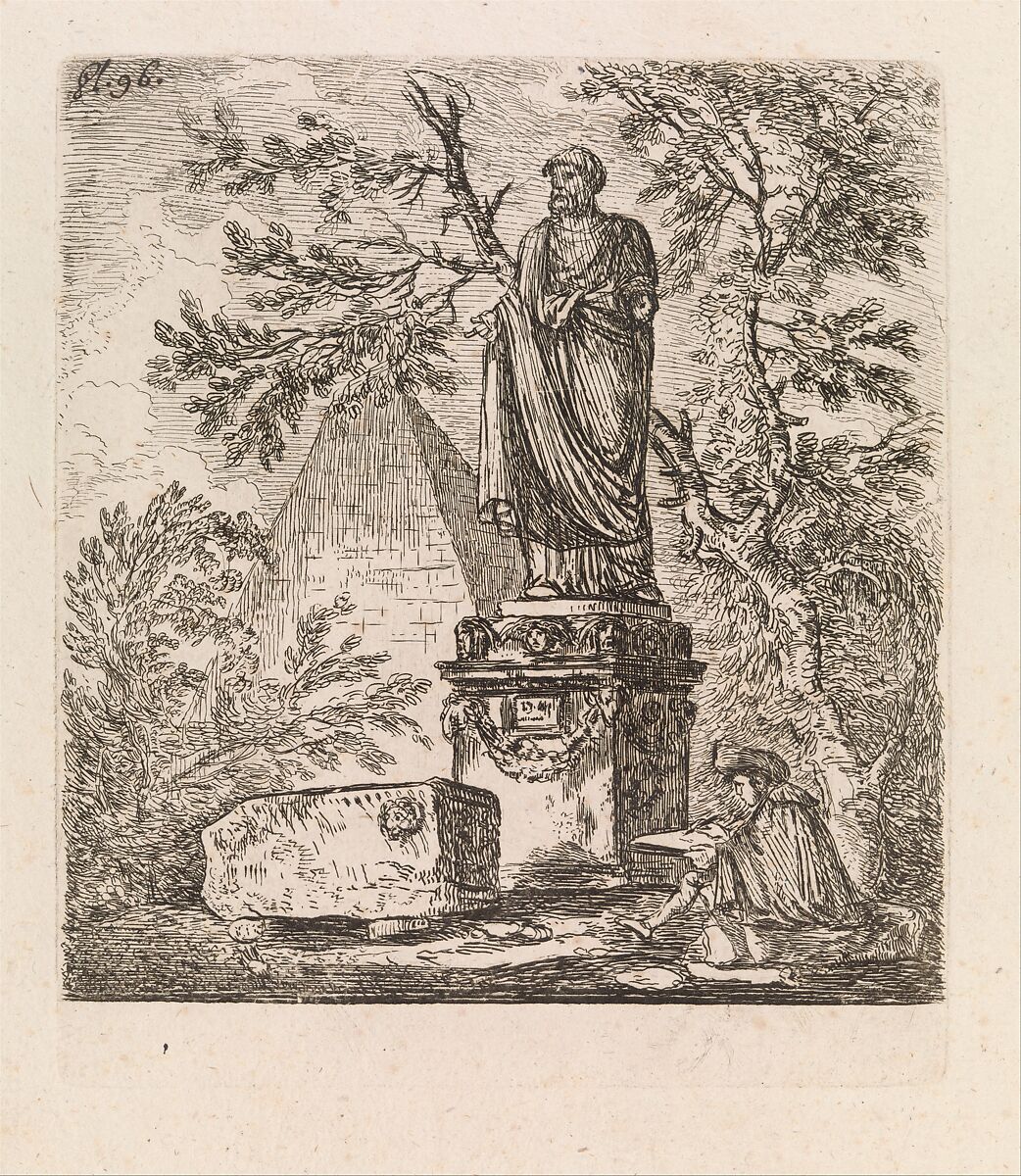 Recueil de divers Monumens Anciens répandus en plusieurs endroits de L'Italie, Jean Barbault (French, Viarmes 1718–1762 Rome), Etching and engraving 