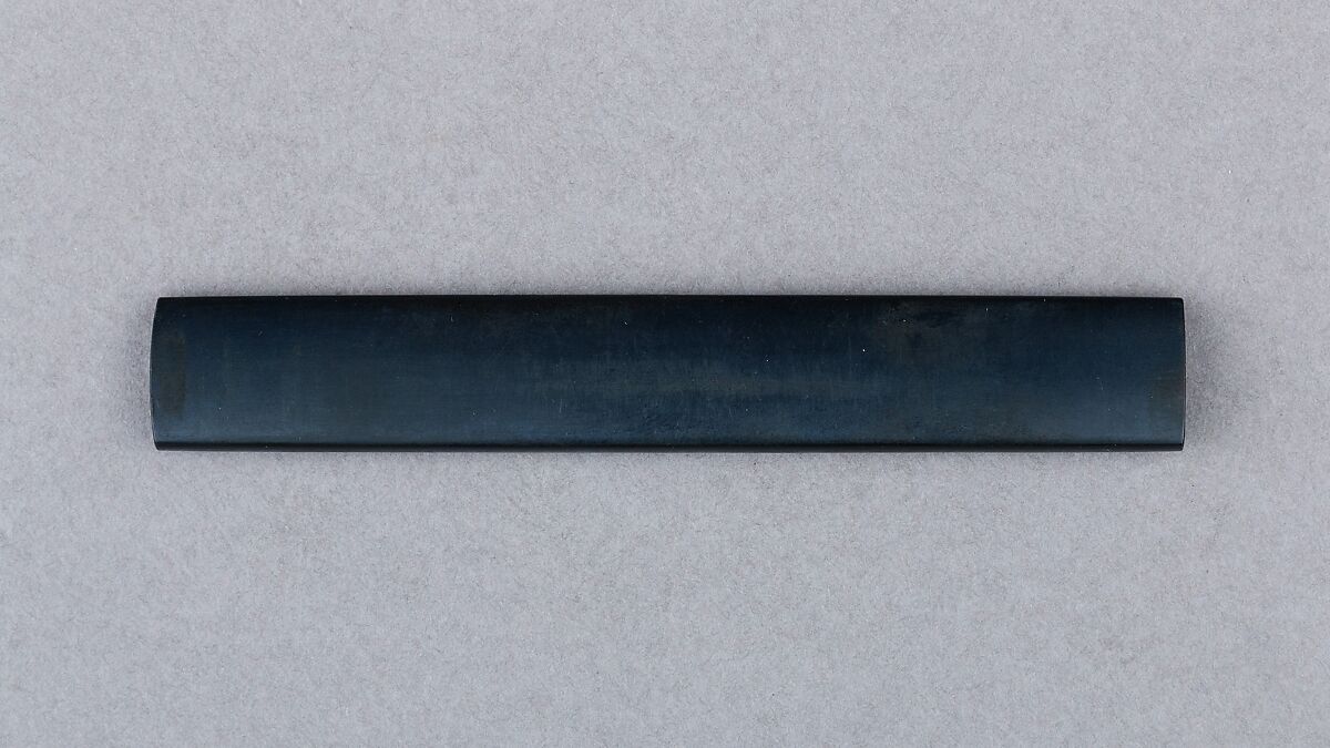 Knife Handle (Kozuka), Copper-gold alloy (shakudō), gold, silver, Japanese