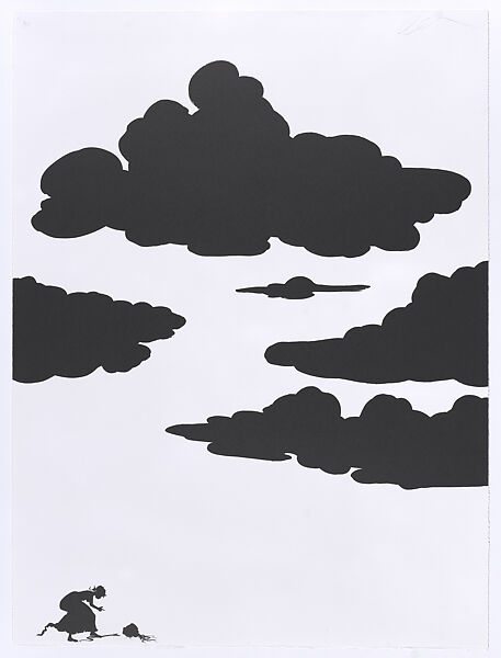 Untitled, Kara Walker (American, born Stockton, California, 1969), Lithograph 