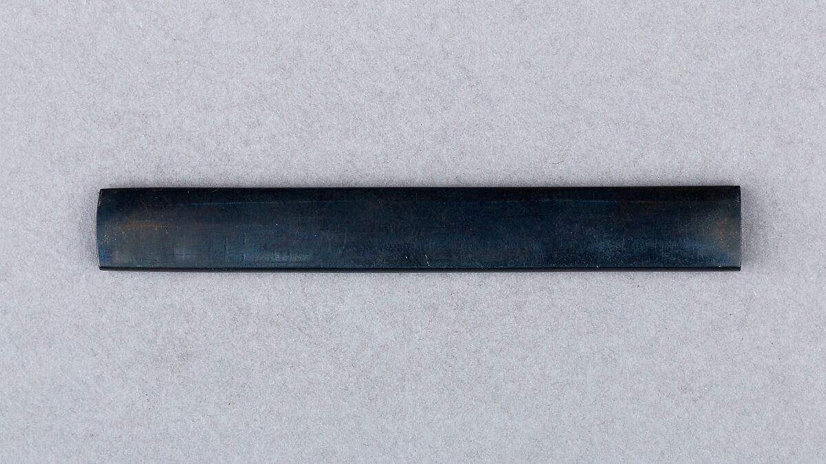 Knife Handle (Kozuka), Copper-gold alloy (shakudō), gold, silver, copper-silver alloy (shibuichi), Japanese