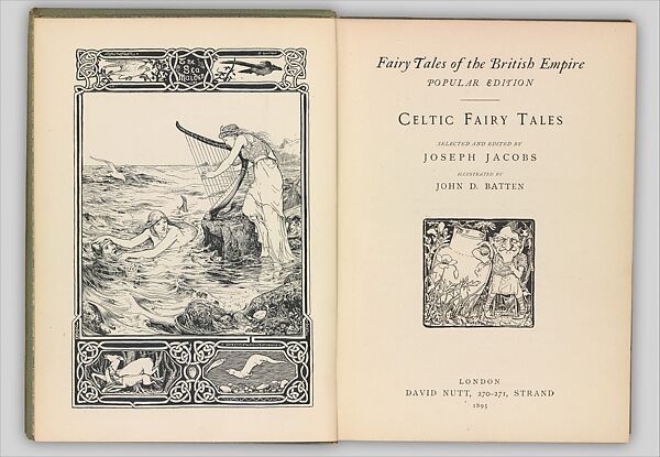 Celtic Fairy Tales, Selected and edited by Joseph Jacobs (Sydney, New South Wales, Australia 1854–1916 New Rochelle, New York), Illustrations: wood engraving