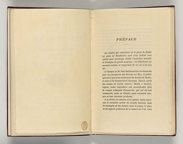 Vingt-sept poèmes des Fleurs du Mal, Written by Charles Baudelaire (French, Paris 1821–1867 Paris)