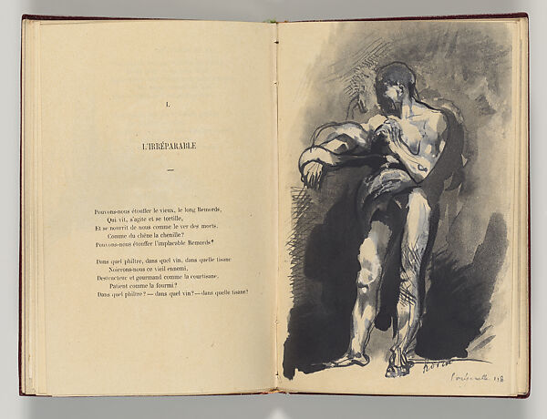 Vingt-sept poèmes des Fleurs du Mal, Written by Charles Baudelaire (French, Paris 1821–1867 Paris)