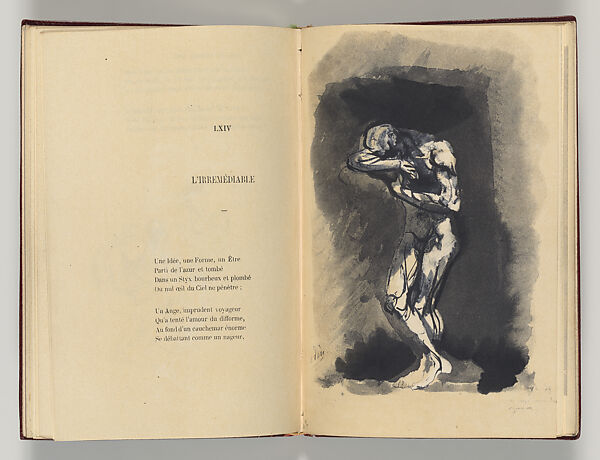 Vingt-sept poèmes des Fleurs du Mal, Written by Charles Baudelaire (French, Paris 1821–1867 Paris)