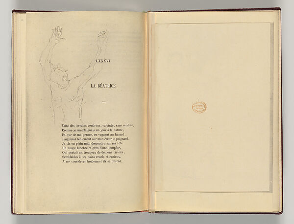 Vingt-sept poèmes des Fleurs du Mal, Written by Charles Baudelaire (French, Paris 1821–1867 Paris)