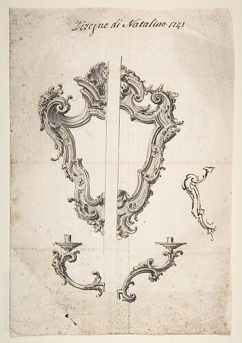 Designs for Mirror Frames and Sconces