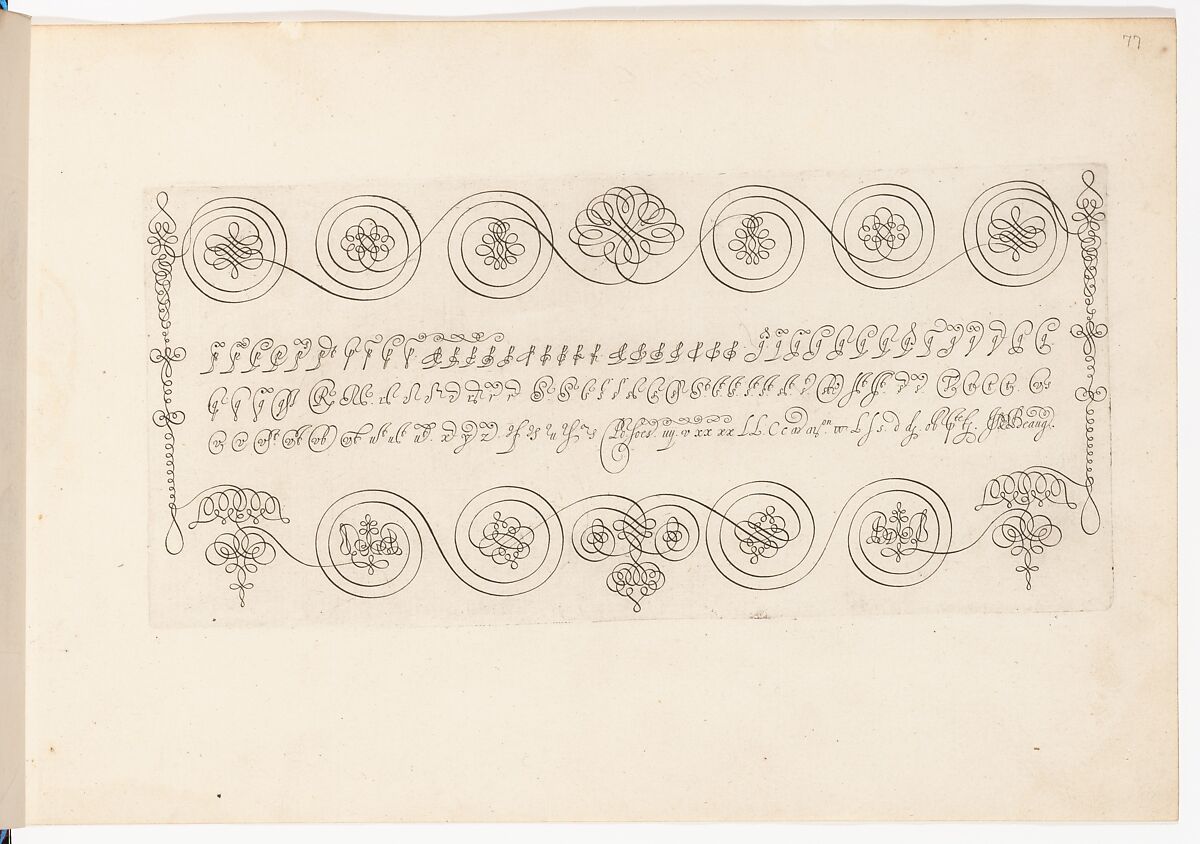 Panchrestographie & Poecilographie, Jean de Beaugrand (French, active 17th century), Engraving