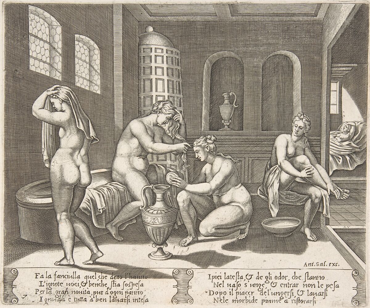 Story of Cupid and Psyche as told by Apuleius, Master of the Die (Italian, active Rome, ca. 1530–60), Engraving 